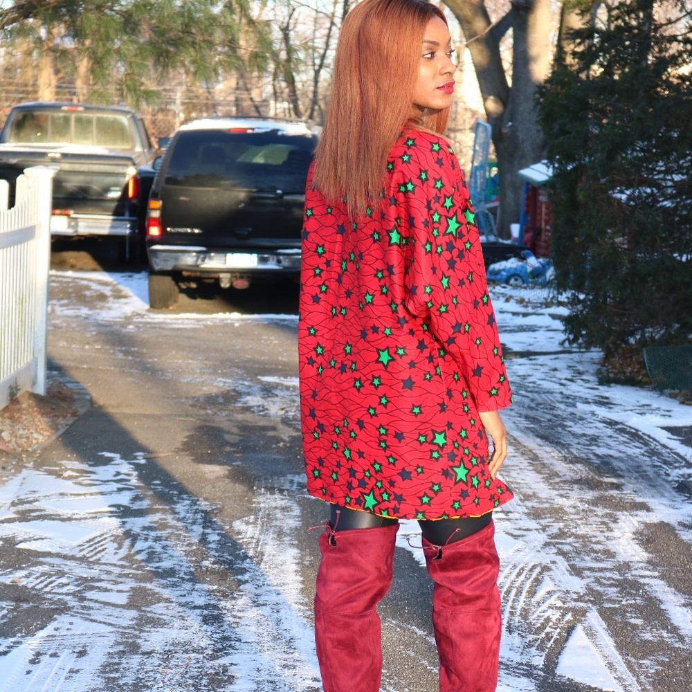 Reversible (Ankara) Jacket - Picture 5 of 5